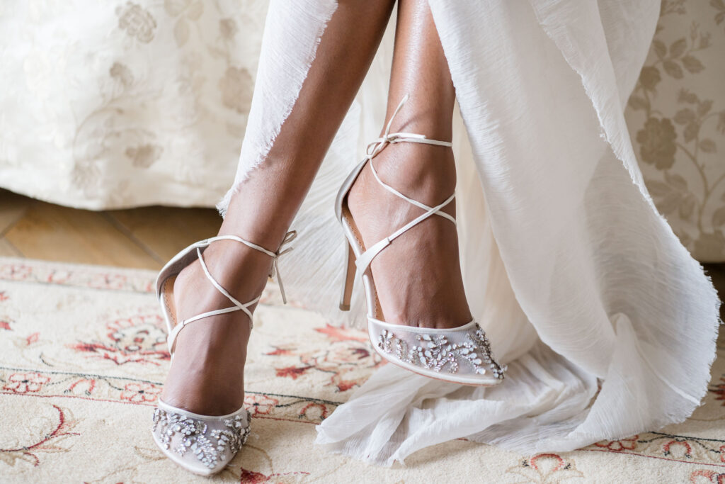 shoes by Lake of the Ozarks wedding photographer The Bennetts