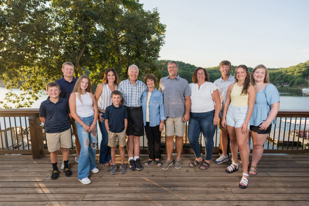 Lake of the ozarks family reunion photography