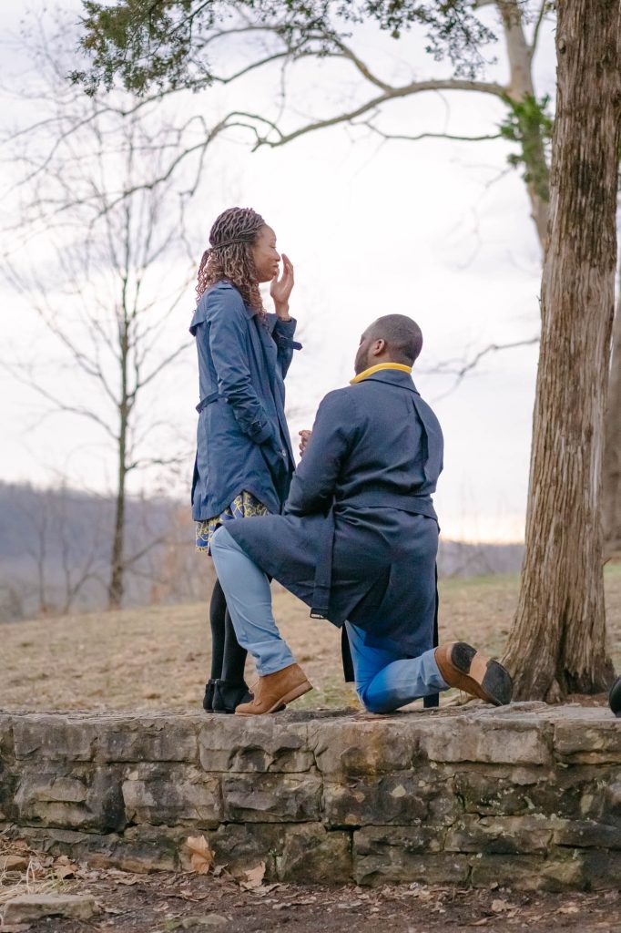 best place to propose at the Lake of the Ozarks ha ha tonka
